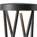 Faro outdoor wall luminaire TWIST LED IP65, dark grey 