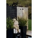 Faro Wandarmatuur voor buitenshuis FLOW GU10 IP65, zwart mat 