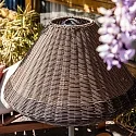 Faro outdoor floor lamp SAIGON E27 IP44, dark grey 