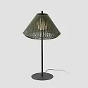 Faro Staande armatuur voor buiten SAIGON OUT E27 IP44, donkergrijs, olijfgroen 