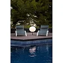 Faro outdoor floor lamp SAIGON E27 IP44, dark grey 