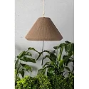 Faro Pendelarmatuur SAIGON OUT E27 IP44, donkergrijs 