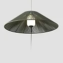Faro Pendelarmatuur voor buiten SAIGON OUT E27 IP44, donkergrijs, olijfgroen 