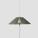 Faro Pendelarmatuur voor buiten SAIGON OUT E27 IP44, donkergrijs, olijfgroen 