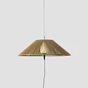 Faro Pendelarmatuur voor buiten SAIGON OUT E27 IP44, donkergrijs, okergeel 