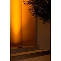 Faro Vloerinbouwarmatuur TRAS 25L / 40° / 700MA 12-vlams, stijf IP67, zwart mat dimbaar