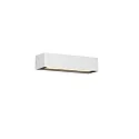 Wandarmatuur voor buitenshuis DORO 220 2-vlams LED IP65, wit mat 