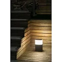 Faro Lichtpaal DATNA 300 E27 IP44, donkergrijs 