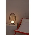 Faro Vloerarmatuur CAGE LED IP65, donkergrijs 