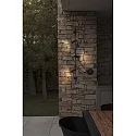 Faro Wandarmatuur voor buitenshuis CLAP 3-vlams LED IP65, zwart 