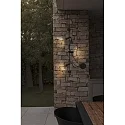 Faro Wandarmatuur voor buitenshuis CLAP 3-vlams LED IP65, zwart 