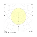 Frisch-Licht LED Downlight, round, 18W, 3000K, 1500lm, IP20, opal, white