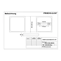 Frisch-Licht Downlight ADLQ2235A.3884DA vierkant, DALI aanstuurbaar IP20, wit dimbaar