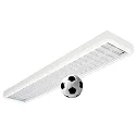 Rasterarmatuur balbestendig, schakelbaar IP20, wit 