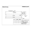 Frisch-Licht LED Surfaced /Pendant grid luminaire, 32W, 4000K, 4700lm, IP20, UGR < 19, DALI dimmable, white