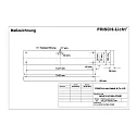 Frisch-Licht LED Surfaced /Pendant grid luminaire, 18/32W, 4000K, 4700lm, IP20, UGR < 19, white
