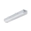 Armatuur voor vochtige ruimten AWL117150P.3284 kort, schakelbaar, prismatisch IP50, wit 