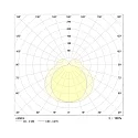 Frisch-Licht Armatuur voor vochtige ruimten AWL137050A.4583 medium, schakelbaar IP50, wit 