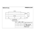 Frisch-Licht Armatuur voor vochtige ruimten AWL137150A.4584 medium, schakelbaar IP50, wit 