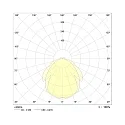 Frisch-Licht Armatuur voor vochtige ruimten AWL137150P.5083 medium, schakelbaar, prismatisch IP50, wit 
