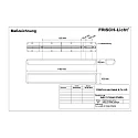 Frisch-Licht Armatuur voor vochtige ruimten AWL137454A.3784DA DALI aanstuurbaar, slagvast IP54, wit dimbaar