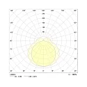 LED Damp-proof luminaire, 54W, 4000K, 6300lm, IP50, opal, white