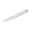 Armatuur voor vochtige ruimten AWL147150P.6984 lang, schakelbaar, prismatisch IP50, wit 