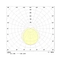 Armatuur voor vochtige ruimten AWL237454A.7384 slagvast, schakelbaar IP54, wit 