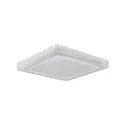 Armatuur voor vochtige ruimten AWL417050P.7083 vierkant, schakelbaar, prismatisch IP50, wit 