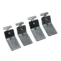 Fastening set for LED Insert / Recessed grid luminaire ERLE41 185xH.xx8xx, for sawn ceilings