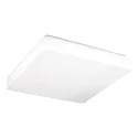 Wand- en plafondarmatuur 45cm vierkant IP54, wit dimbaar
