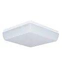 wall and ceiling luminaire 33x33 square, switchable IP54, white dimmable
