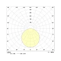Frisch-Licht LED Wall and Ceiling luminaire, square, 27W, 4000K, 2900lm, IP54, DALI dimmable, white