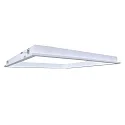 Recessed frame for Insert grid luminaire, panel, aluminum, white