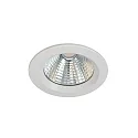 ceiling recessed luminaire Ø14,5 round IP44, white dimmable