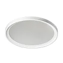 Inbouwarmatuur Ø 17cm rond, schakelbaar, microprismatisch IP65, wit  19W 2300lm 4000K 60° 60°