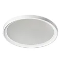 Inbouwarmatuur Ø 22,5cm rond, schakelbaar, microprismatisch IP65, wit  24W 2900lm 4000K 60° 60°