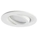 Downlight EDL5350W.0683 rond, draaibaar GU10 IP20, wit 