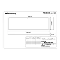 Frisch-Licht LED paneel ELP242063MP.6084L hoekig, UGR < 19, microprismatisch, 60W 6000lm 4000K >80° >80° CRI 80-89