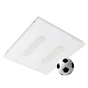 recessed luminaire ball proof, multipower IP40, white dimmable 44-78W 6700-10400lm 4000K 90° 90°