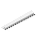 LED Recessed grid luminaire, asymmetrical, 50W, 4000K, 5000lm, IP20, white