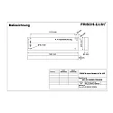 Frisch-Licht Paneelarmatuur HFL233240HS.13084DA DALI aanstuurbaar IP40, wit dimbaar