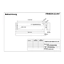 Frisch-Licht Paneelarmatuur HFL433240HS.39084 schakelbaar IP40, wit 