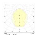Frisch-Licht Paneelarmatuur HFL433240HS.39084 schakelbaar IP40, wit 