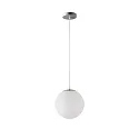 pendant luminaire Ø40 switchable IP40, stainless steel brushed, white dimmable