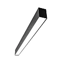 Lichtbalk MICROPAL®, UGR<19 / 1127MM / 840 opbouwversie, DALI aanstuurbaar, direct IP40, zwart dimbaar