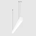 light bar MICROPAL®, UGR<19 / 1407MM / 840 DALI controllable, direct, with suspension kit IP40, white dimmable