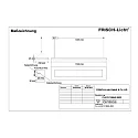 Frisch-Licht Pendelarmatuur PLN131860A.3883 direct / indirect, schakelbaar IP20, wit 