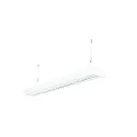 LED Pendant grid luminaire direct / indirect, 84W, 4000K, 11000lm, IP20, UGR < 19, DALI dimmable, white