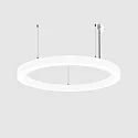 Pendelarmatuur Ø 80CM CCT Switch, direct, UGR < 19, multipower, ring vorm IP40, wit 